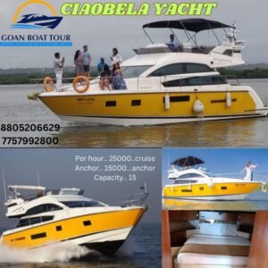 yacht tour goa