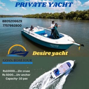 yacht tour goa