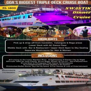 yacht tour goa